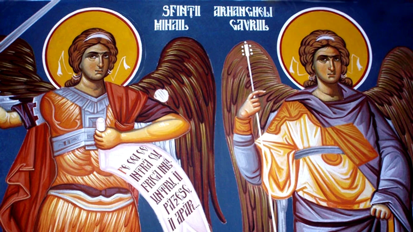 Sfinții Mihail și Gavriil. Foto: arhiva.