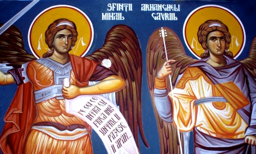 Sfintii Mihail si Gavriil  Sursa foto Doxologia jpg