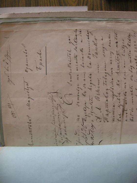 Document de la 1847, despre lipitori