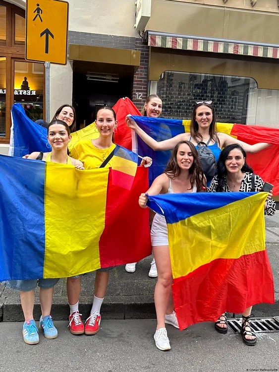 Susținătoare ale României la Frankfurt