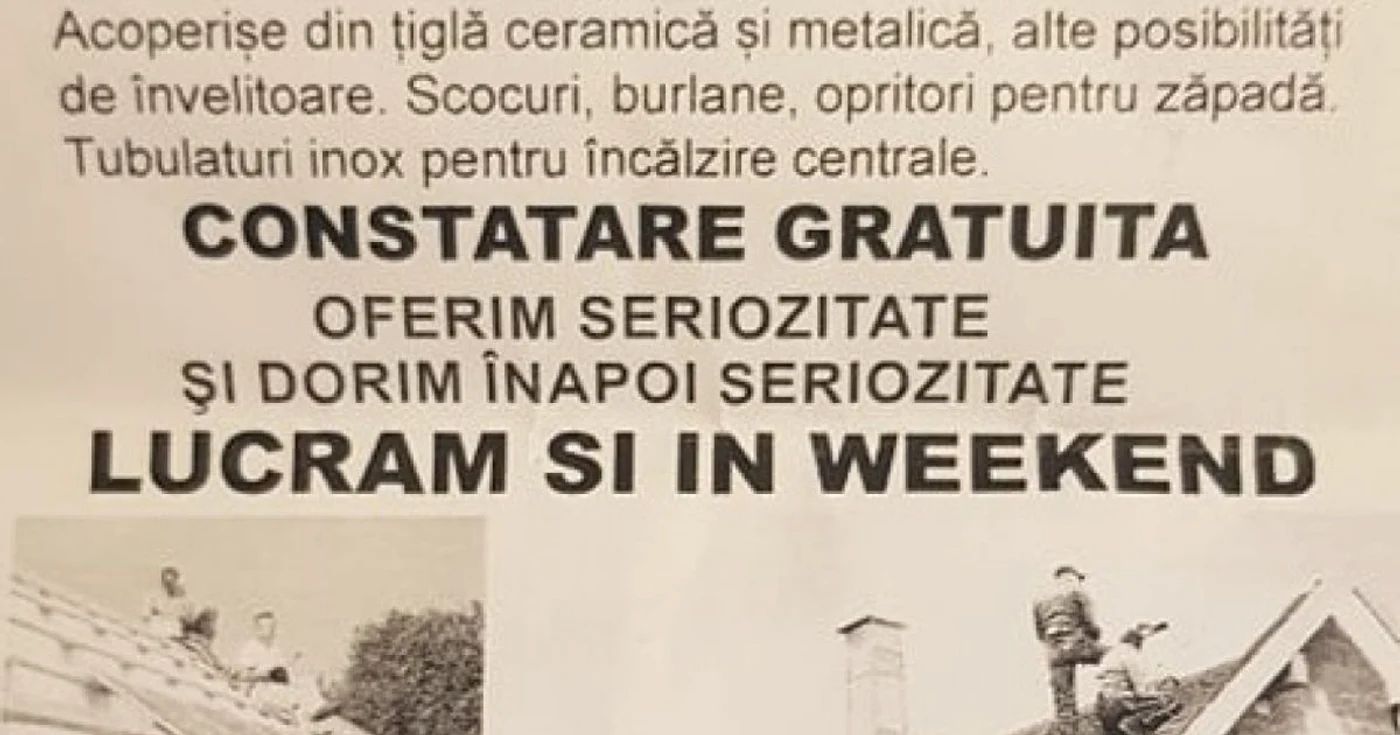 tepe acoperisuri lucrari