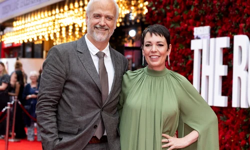 Olivia Colman și soțul Ed Sinclair  foto   Profimedia jpg