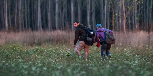 imigranti la granita dintre serbia si ungaria FOTO EPA