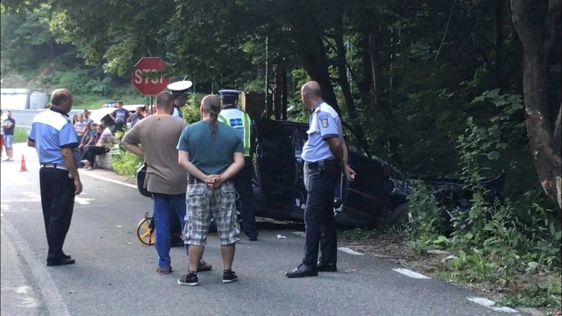 accident dn18. foto arhiva personala