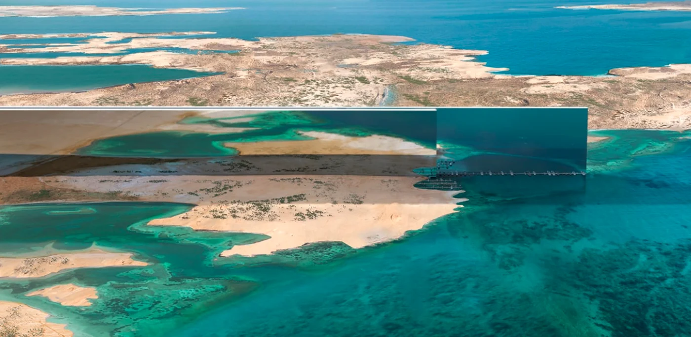 Orasul linie din Arabia Saudita 