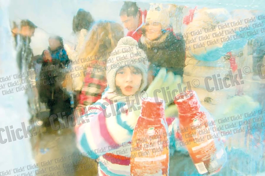 Temperatura nu  depăşeşte -5˚C (Fotografii: Marian Iliescu)