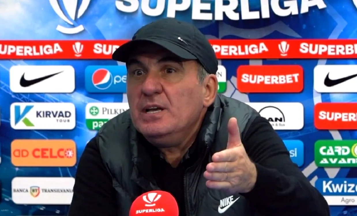 Gheorghe Hagi a făcut o criză de nervi de ziua lui, după FCSB - Farul