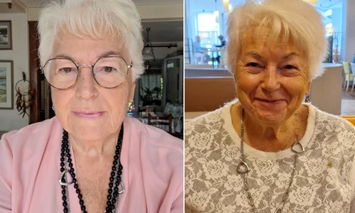 frantuzoaica 86 de ani retinuta de ice FOTO Facebook / Marie-Thérèse Ross