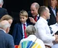 Prinții George și William la meci, Foto Profimedia