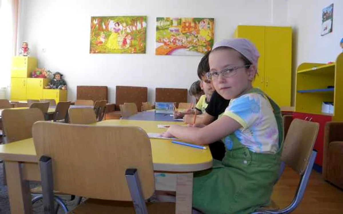 La grădinița nr.28 din Ploiești, construită în 2009, lucrurile stau foarte bine