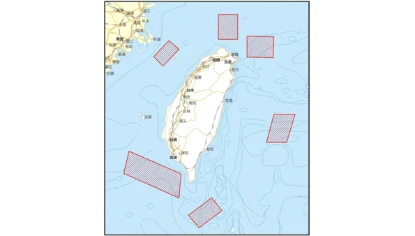  Armata chineză a lansat, joi, exerciţii militare cu tir real în şase zone din jurul Taiwanului