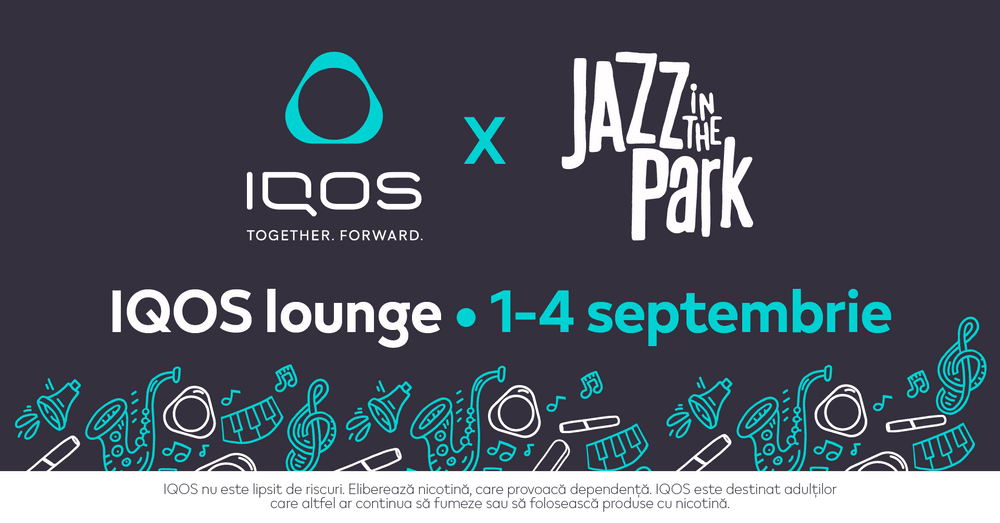 IQOS susține o nouă ediție „smoke-free” a festivalului Jazz in the Park și anunță experiențe speciale pentru participanți