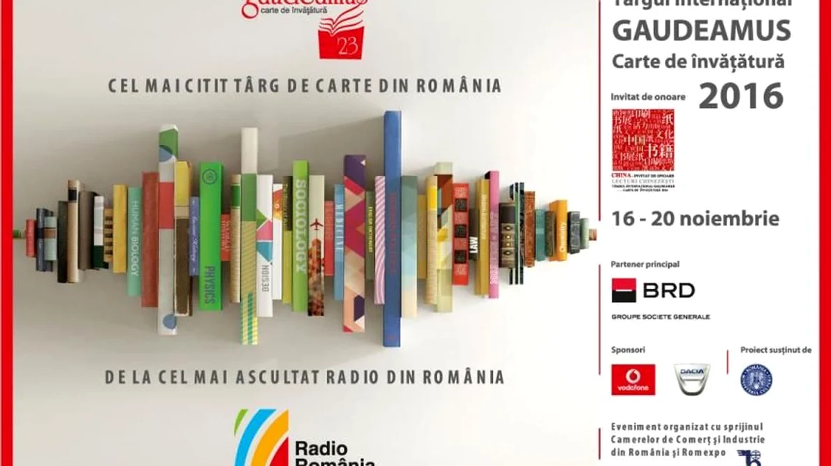 O nouă ediție Gaudeamus începe pe 16 noiembrie jpeg