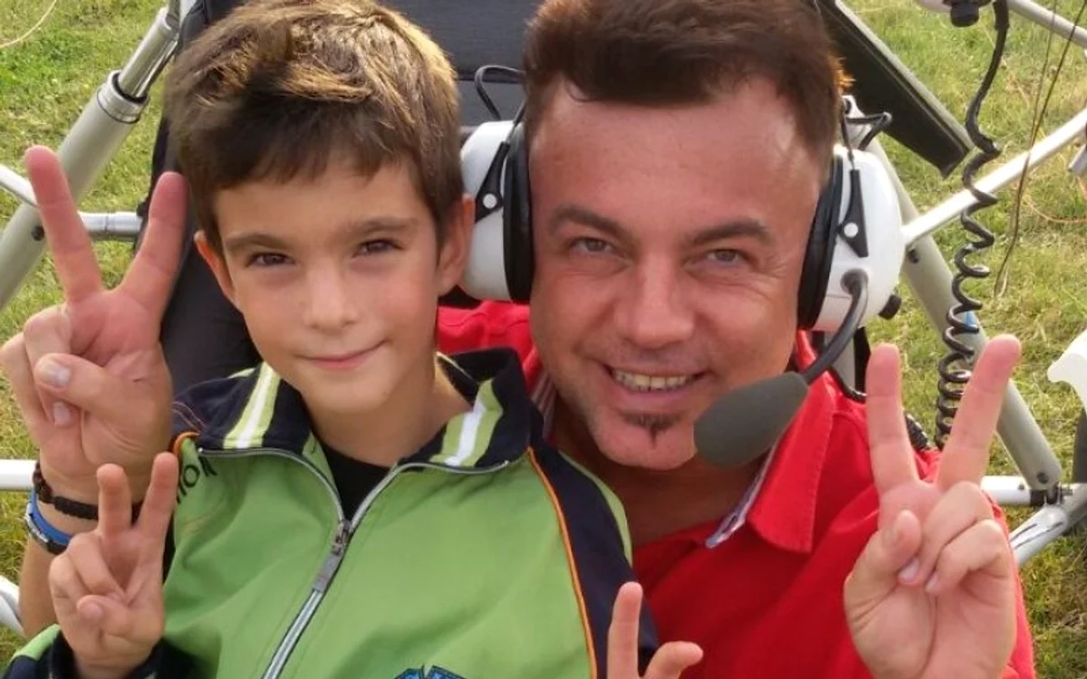 David este fiul pe care Adrian Enache îl are cu Iuliana Marciuc