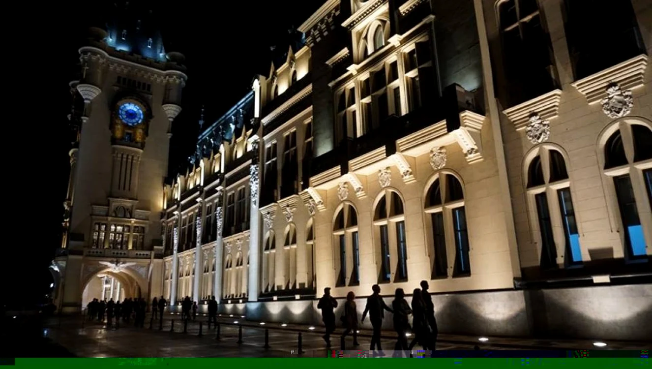 Public nocturn la Muzeul Naţional de Artă