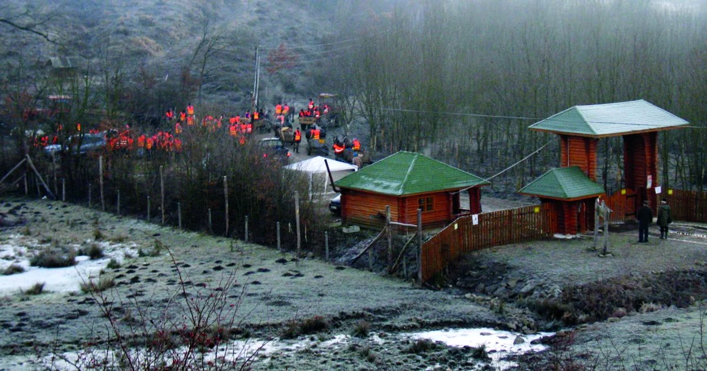 Evaluatorii irlandezi au verificat astăzi fondul cinegetic de la Balc