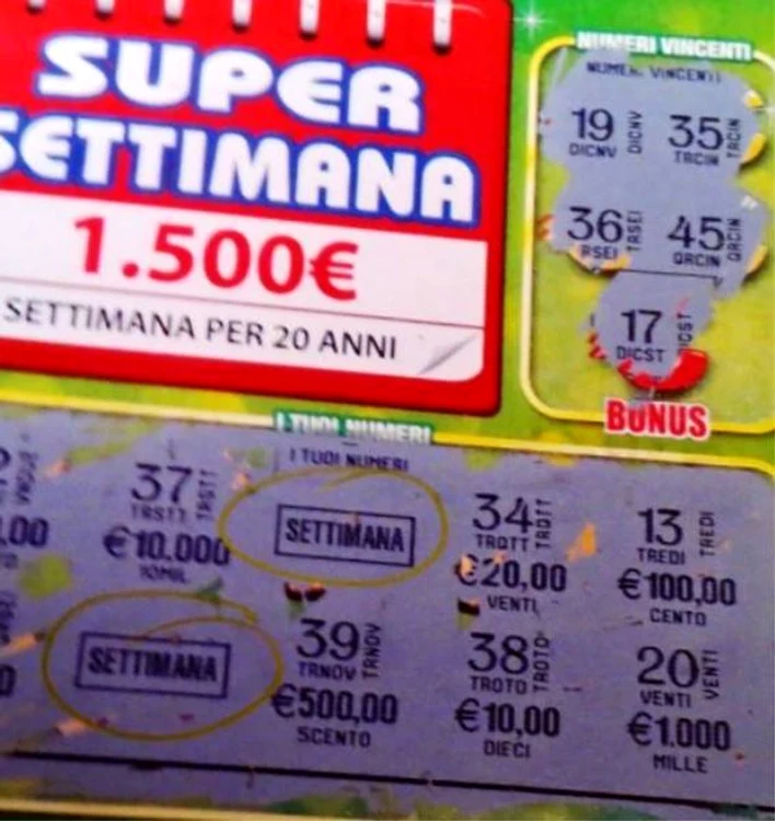 Lozul câștigător a costat 5 euro și fost cumpărat dintr-o tutungerie