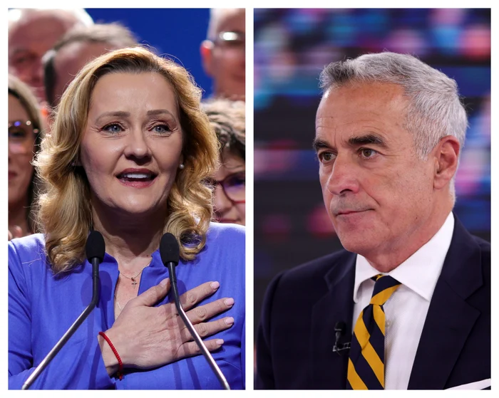 Elena Lasconi și Călin Georgescu FOTO Inquam Photos
