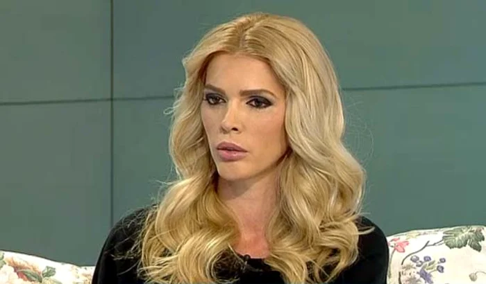 Alina Vidican, cu ochii în lacrimi Foto: captură Pro Tv