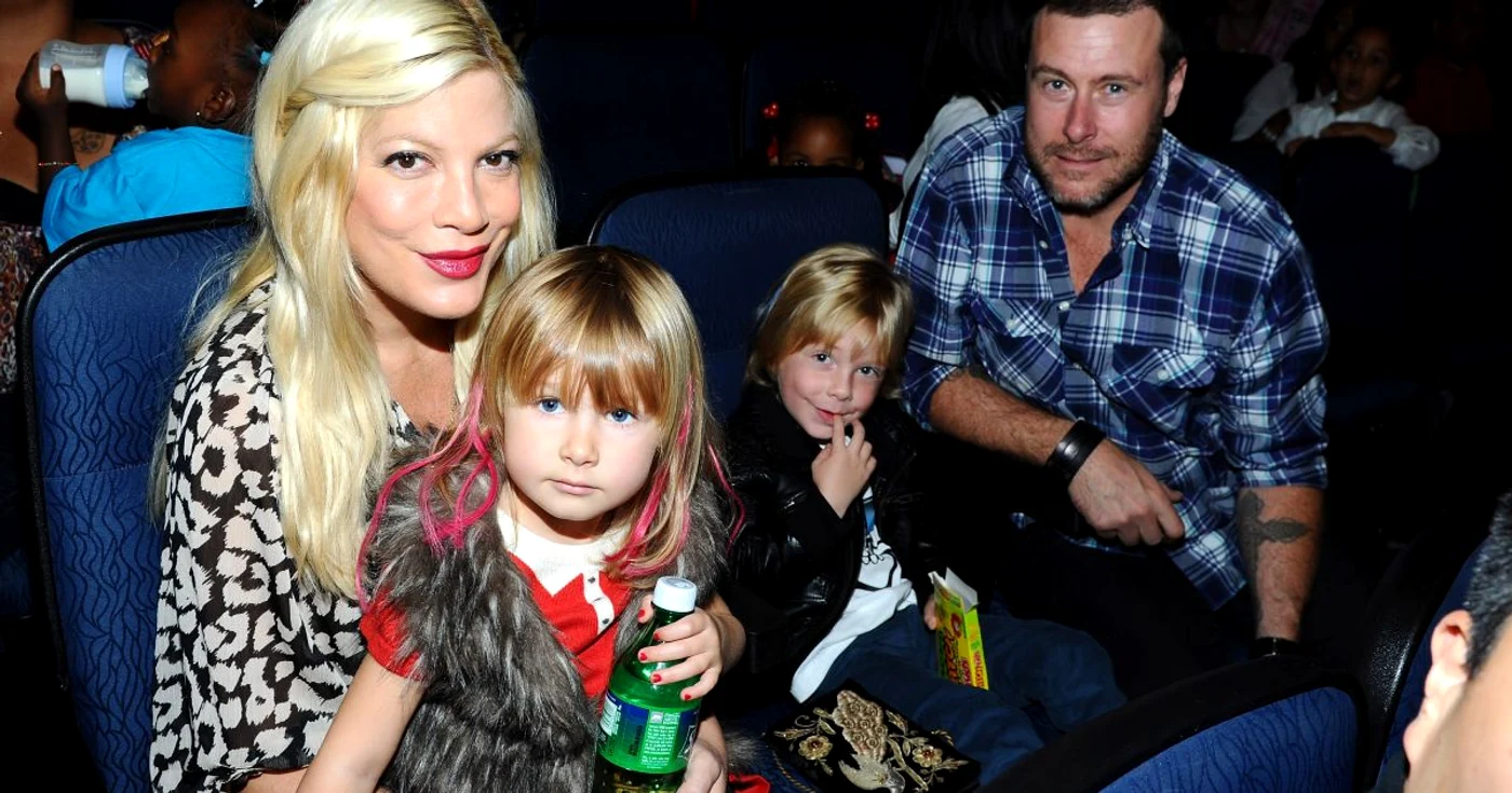 Tori Spelling susţine că are o familie fericită FOTO Mediafax/AFP