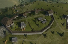 Cetatea dacică Ardeu – reconstituire virtuală (© romaniadevis.ro)