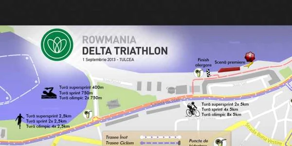 harta triatlon tulcea