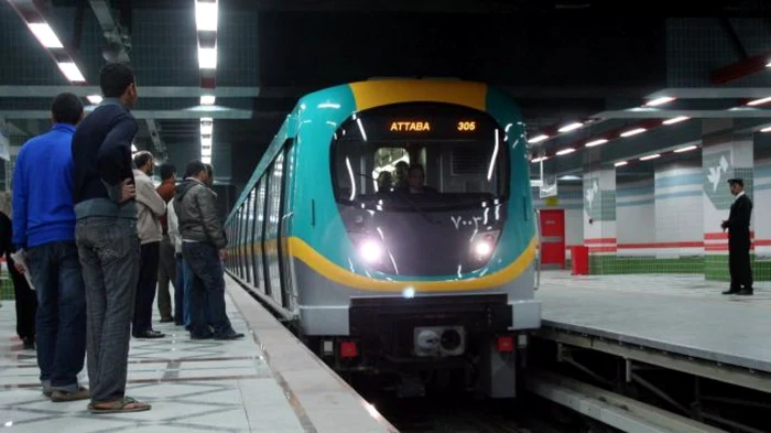 Staţie de metrou din Cairo