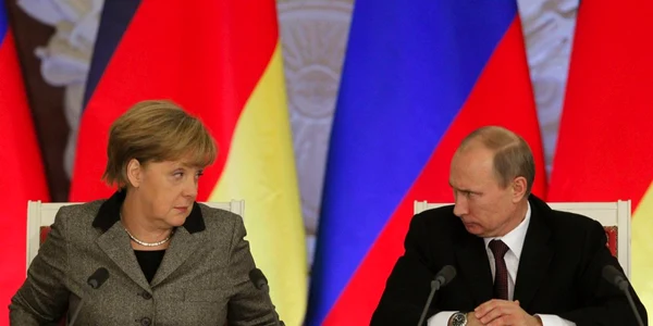 Angela Merkel şi Vladimir Putin
