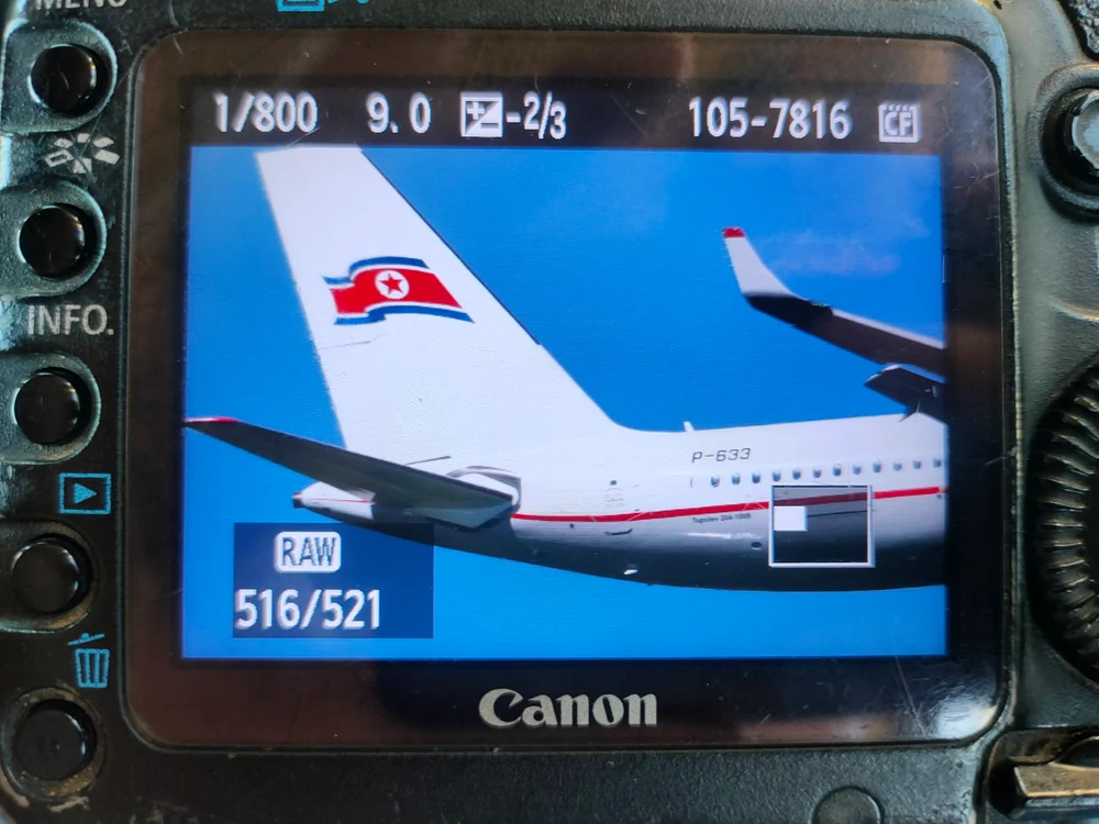 Primul zbor al companiei Air Koryo, după mai bine de trei ani FOTO Twitter