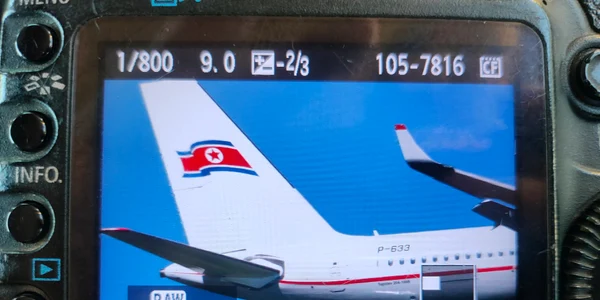 Zbor Air Koryo Twitter jpg