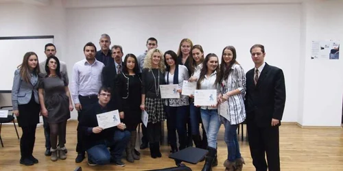 Poza de grup, de la final