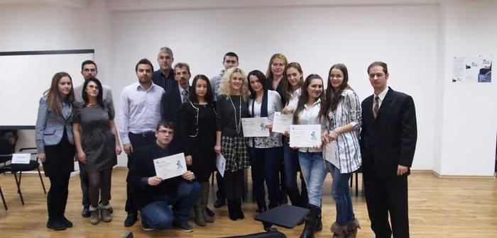 Poza de grup, de la final