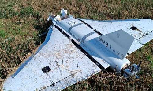 Drona ruseasca doborata in Polonia foto X