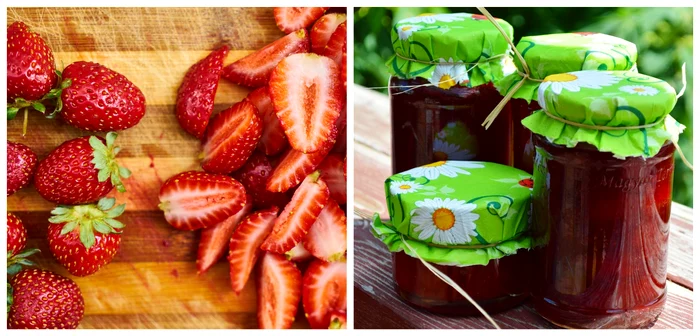 Dulceață de căpșuni, rețeta bulgăroaicelor / FOTO: Colaj pixabay