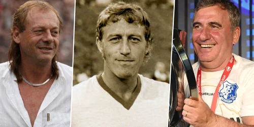 balaci, dobrin, hagi. Foto Adevarul/Wikimedia/Facebook