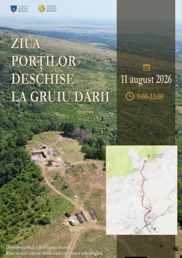 Ziua porților deschise pe șantierul arheologic de la Pietroasa Mică - Gruiu Dării