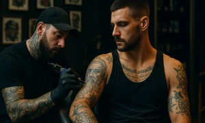 Tatuaje barbaţi   Între blazon secret și manifest de stradă Ce ți scrii când nu citești nimic jpg