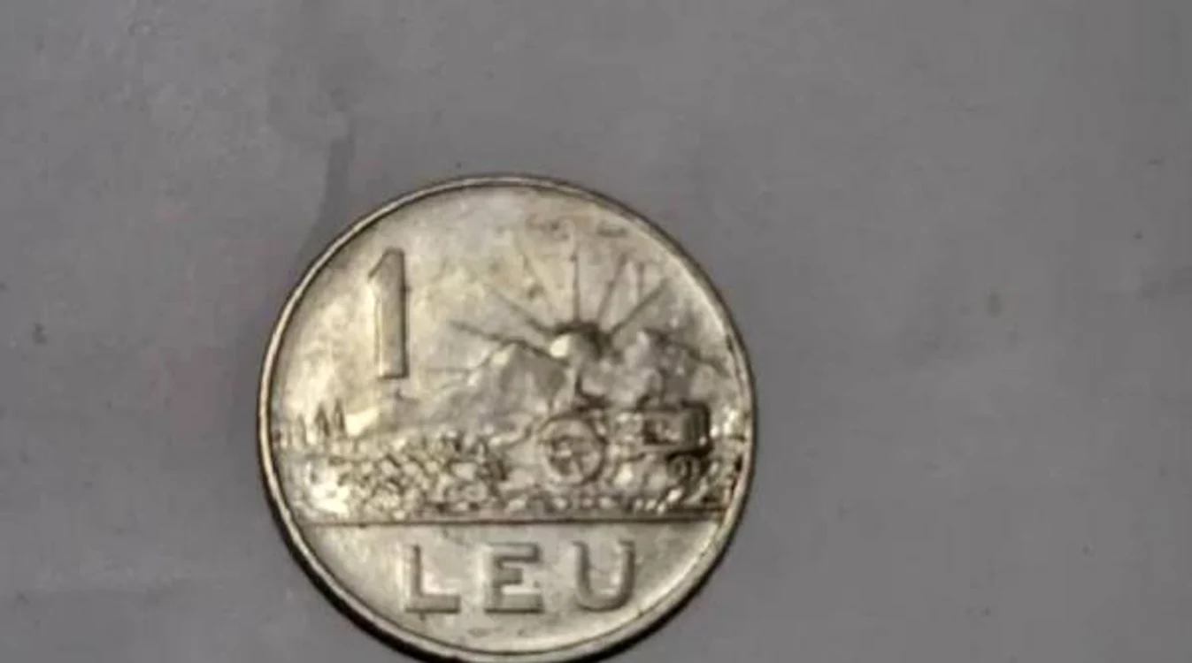 Moneda 1 leu Foto: OLX 