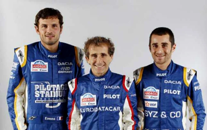 Alain Prost, flancat de fiul său, Nicolas, şi Evens Stievenart