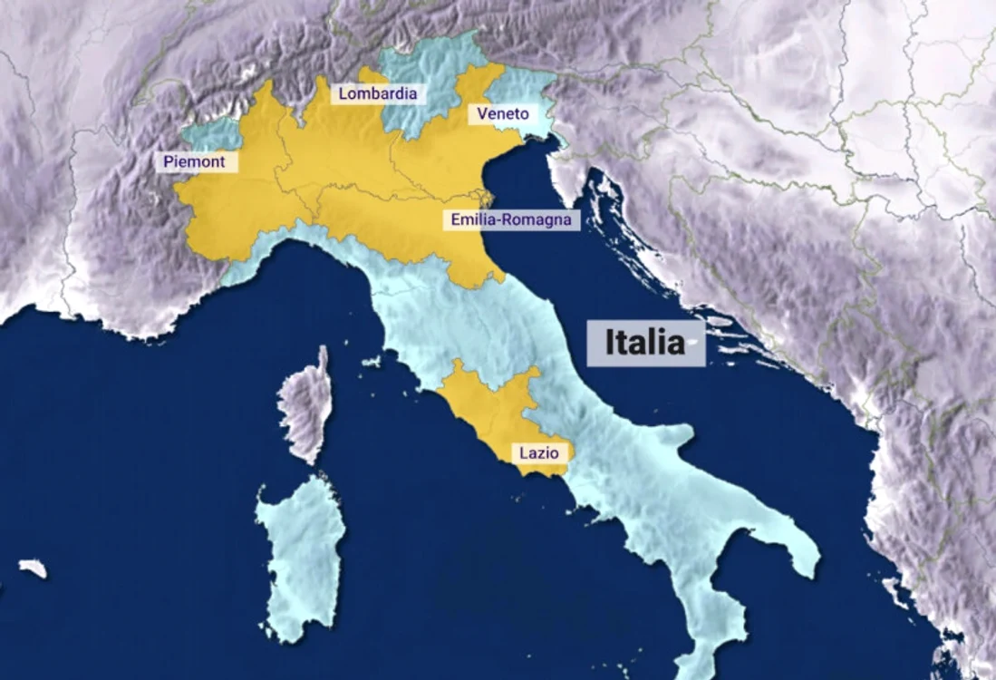 
    Italia a fost una dintre cele mai afectate țări europene. Peste 126.000 au murit de la începerea pandemiei Sursă foto: Gettyimages  
