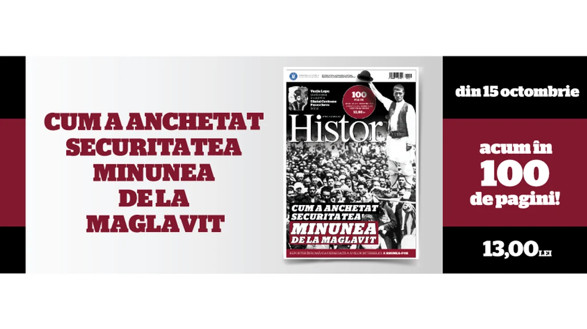 A apărut numărul de octombrie al revistei Historia Iată sumarul! png