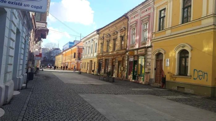 Clădire pe strada Eugeniu de Savoya FOTO Ştefan Both