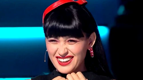 Irina Rimes la Vocea României. Foto: click.ro