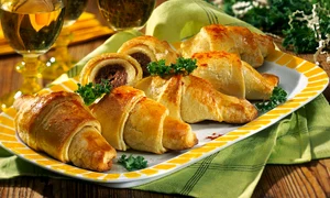 cornulete umplute cu carne tocata jpeg