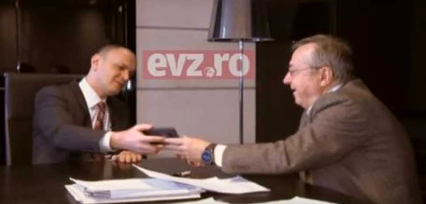 Captură din interviul difuzat de EVZ