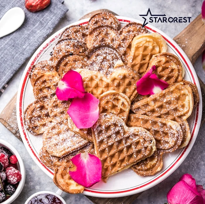 Vafe preparate cu Starcrest WM-1006X, alternativă de buget la Breville Foto eMAG