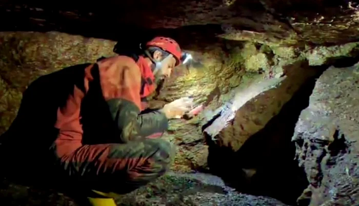 Peștera a fost descoperită la Moneasa / foto: Asociaţia Speologică Speowest Arad