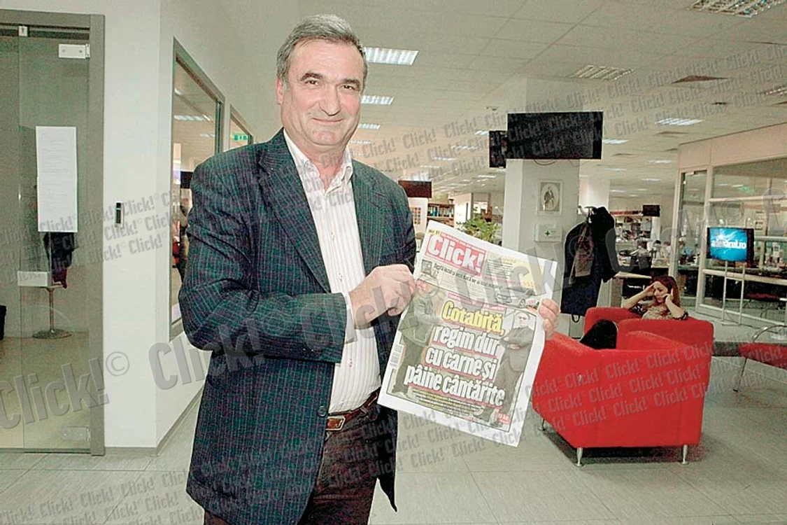 Dumitru Scarlat (62 de ani) a pus mâna pe un  premiu de 200 de lei (Fotografii: Click!)