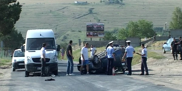 Accidentul a avut loc joi dimineaţă la Babadag 
