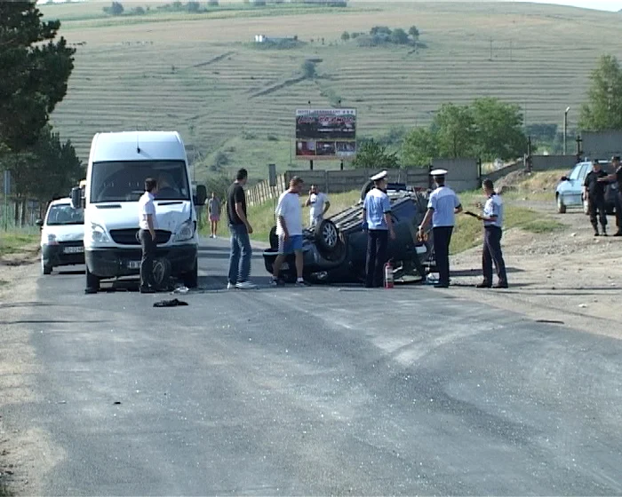 Accidentul a avut loc joi dimineaţă la Babadag 